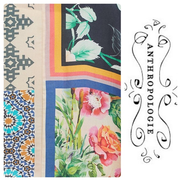 New Anthropologie Dylan Floral Cocoon Kimono - Picture 4 of 6